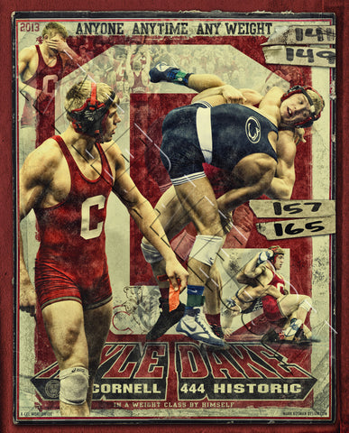 Kyle Dake Autographed Lithograph, Limited Edition /2013 - X-Athletic