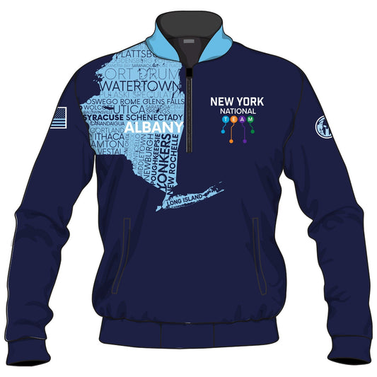 New York Nationals Wrestling 1/4 Zip - Men's & Women (2023)
