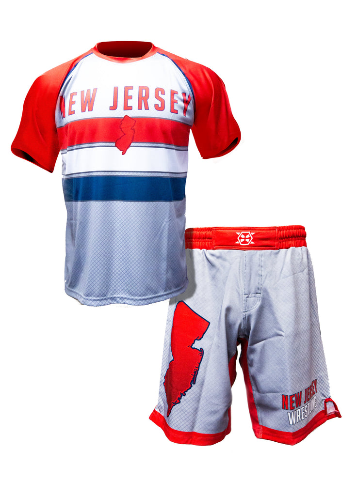 NJ Combat Tee/Shorts Combo